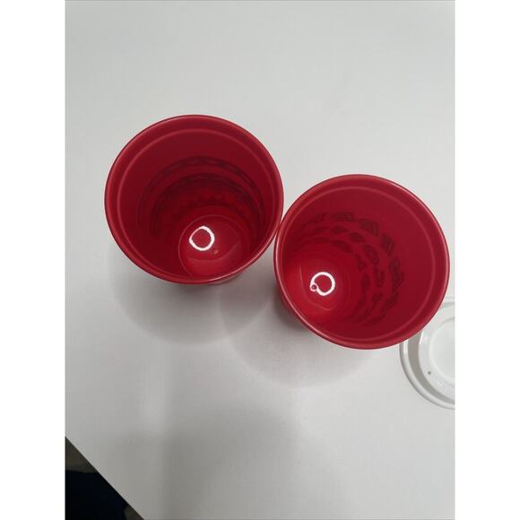 2 Starbuck Holiday Limited Ed 2013 Christmas Reusable Hot Drink Cup Grande 16oz - Picture 4 of 8